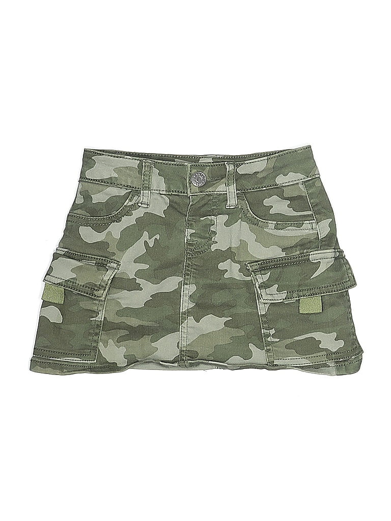 Justice Camo Green Skirt Size 6 - photo 1