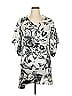 Spiegel Gray Black Casual Dress Size 14 - photo 1