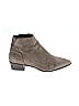 AQUATALIA Gray Tan Ankle Boots Size 9 - photo 1