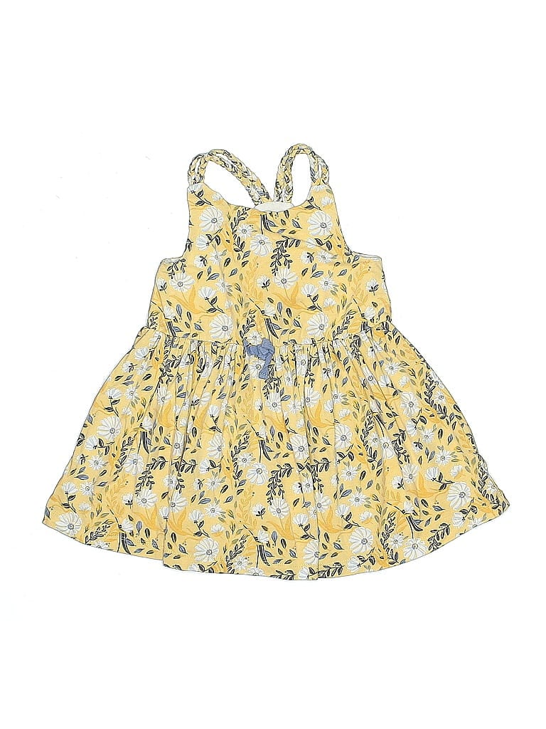 Pre-owned Tommy Bahama Kids' Dress In Yellow