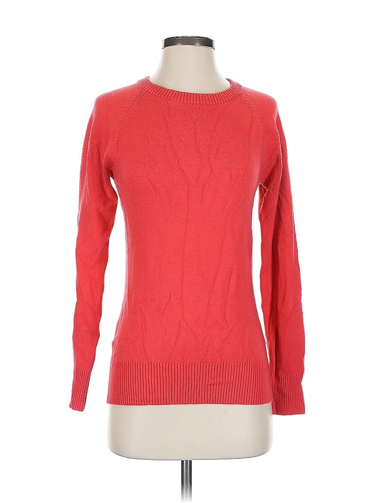 Pre-owned French Connection Pullover Sweater In Orange