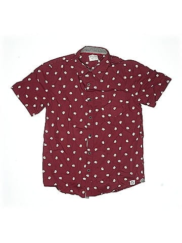 Free Planet Short Sleeve Button-Down Shirt (view 1)