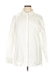 Open Edit Long Sleeve Button Down Shirt