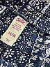 Justice 100% Viscose Paisley Blue Shorts Size 14 - 16 - photo 3