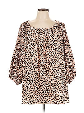 Easel 3/4 Sleeve Blouse