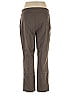 JM Collection Solid Brown Casual Pants Size L - photo 2