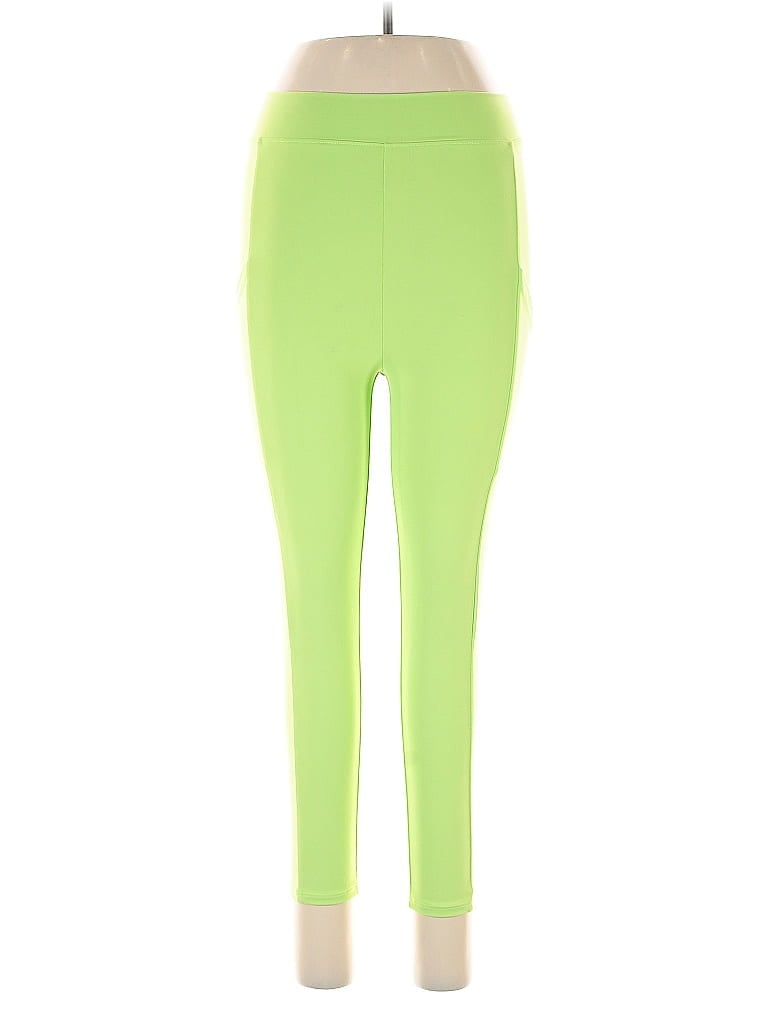 Pre-owned Live The Process Active Pants In Green