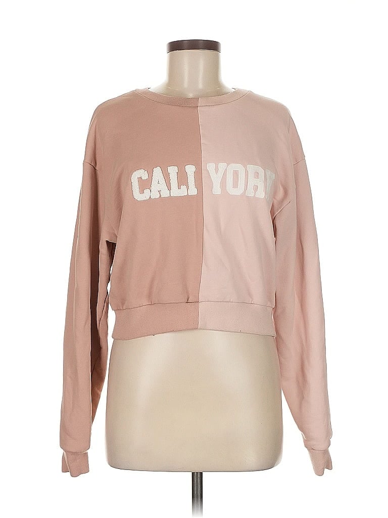 Pre-owned Cynthia Rowley Tjx Sweatshirt In Pink