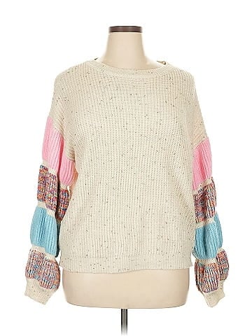 Shein Curve Pullover Sweater (view 1)