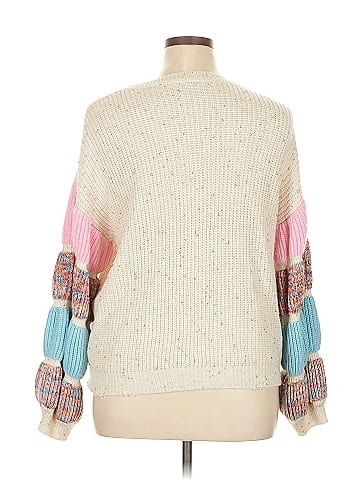 Shein Curve Pullover Sweater (view 2)