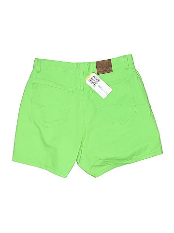 Riders by Lee 1990s Bright Green Denim Casual summer Shorts (view 2)