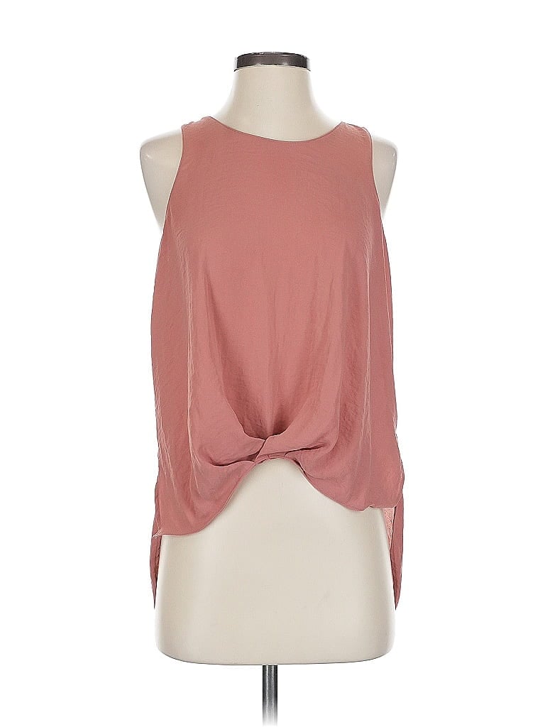 Pre-owned Astr Sleeveless Blouse In Pink