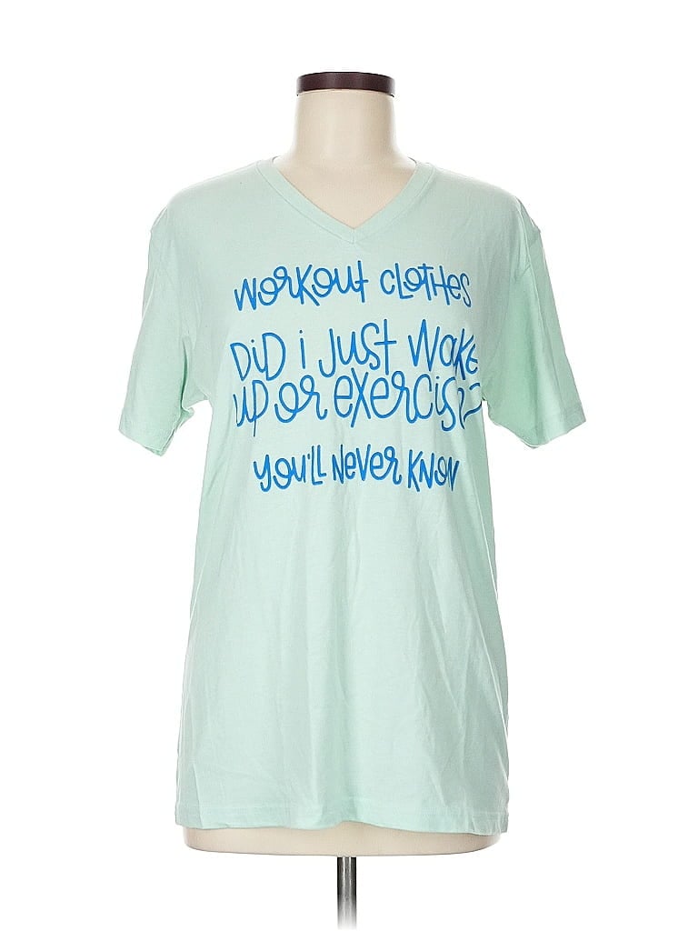 NEXT LEVEL APPAREL Pre-owned Short Sleeve T-shirt In Green