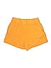 Magaschoni 100% Organic Cotton Solid Yellow Shorts Size XS - photo 2