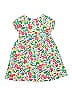Mini Boden 100% Cotton Tropical Green Ivory Dress Size 6 - 7 - photo 2