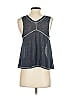 Unbranded Gray Sleeveless T-Shirt Size XS - photo 2