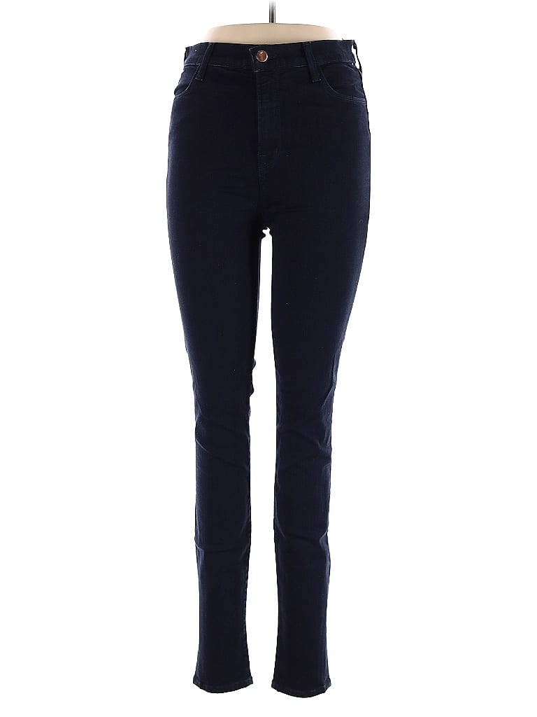 J Brand Solid Blue Jeggings Size 31 waist - photo 1