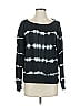 Sundry Tie-dye Black Pullover Sweater Size S - photo 1