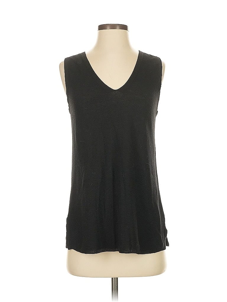 Pre-owned Ann Taylor Loft Pullover Sweater In Black