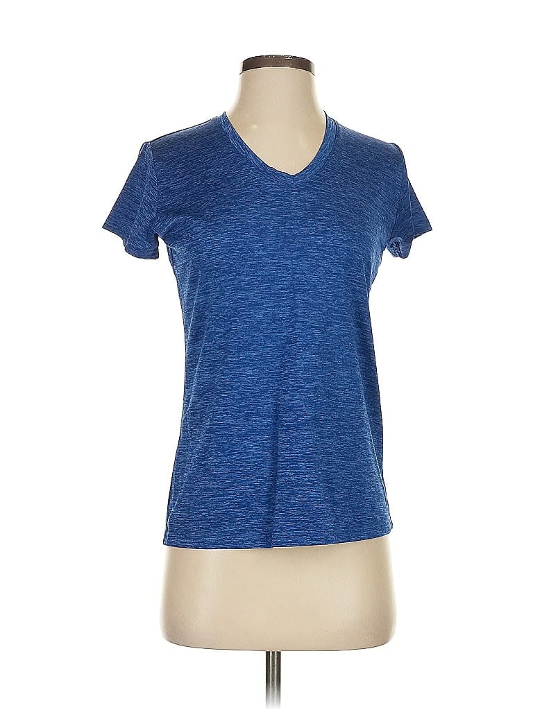 Pre-owned Unbranded Active T-shirt In Blue