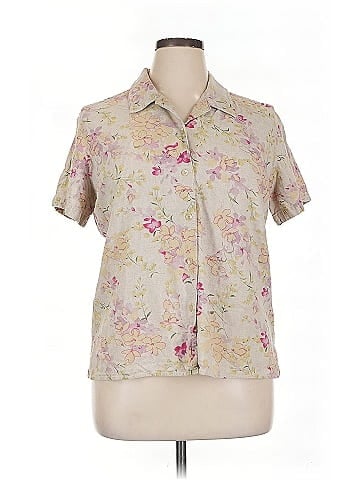 Liz Claiborne Short Sleeve Blouse (view 1)