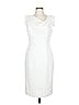 Black Halo White Cocktail Dress Size 10 - photo 1