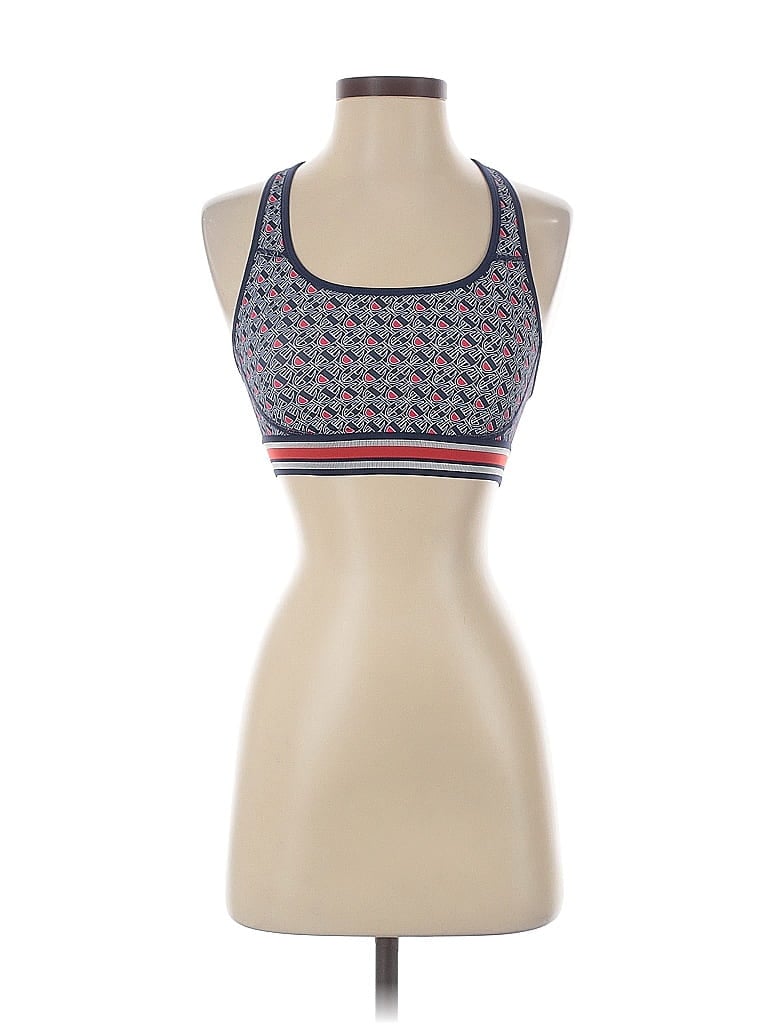 Click to view more detailed imagery on our partner's website Pre-owned Champion Tank Top Blue Halter Neckline Tops