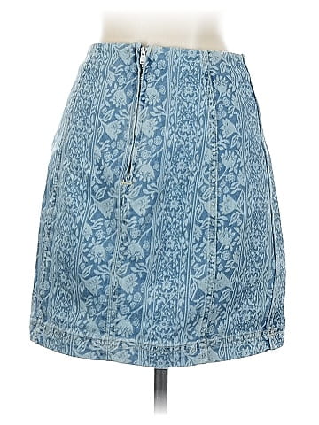 Free People Denim Skirt (view 2)