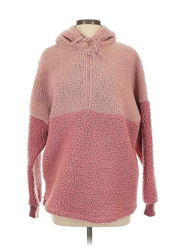 Pre-owned Victoria's Secret Pink Fleece Jacket In Pink