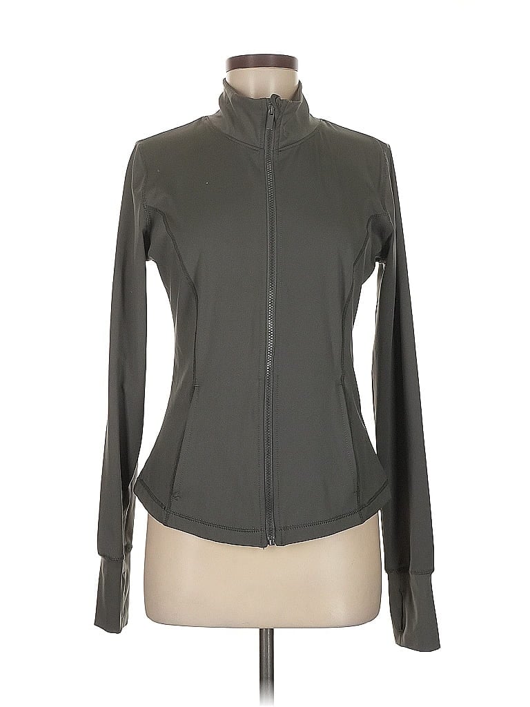 Catherine Malandrino Gray Track Jacket Size M - photo 1