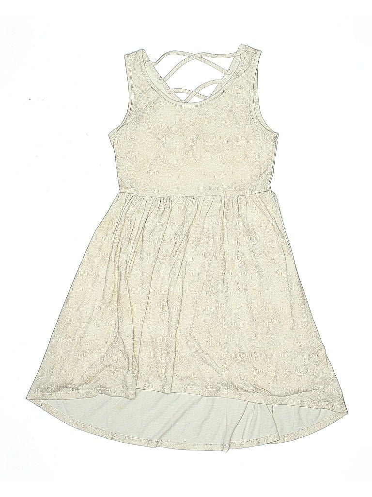Pre-owned Epic Threads Kids' Dress In White