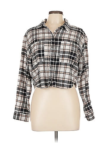 Love Tree Long Sleeve Button-Down Shirt (view 1)