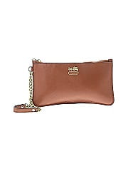 Coach Leather Wristlet