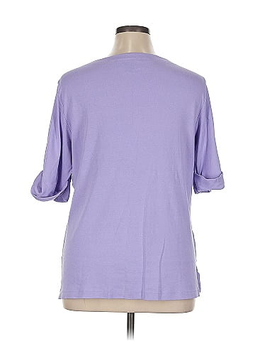 Karen Scott 3/4 Sleeve Top (view 2)