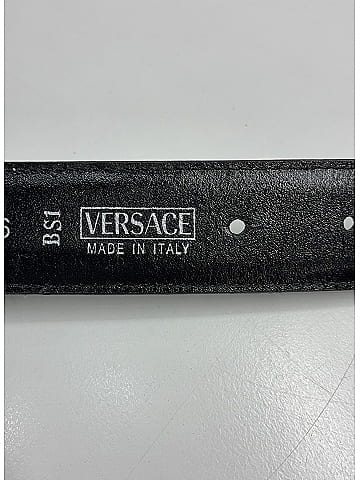 Versace Vintage Leather Belt (view 2)