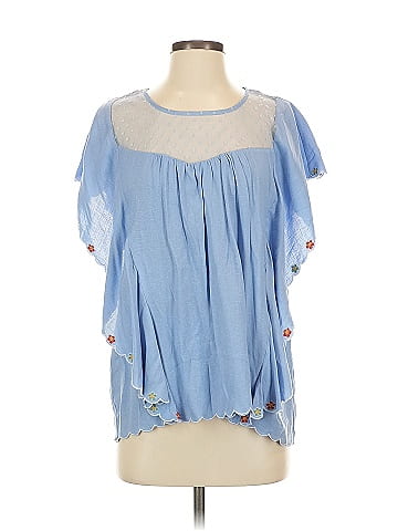 Umgee Short Sleeve Blouse (view 1)