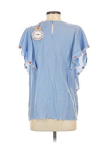 Umgee Short Sleeve Blouse (view 2)