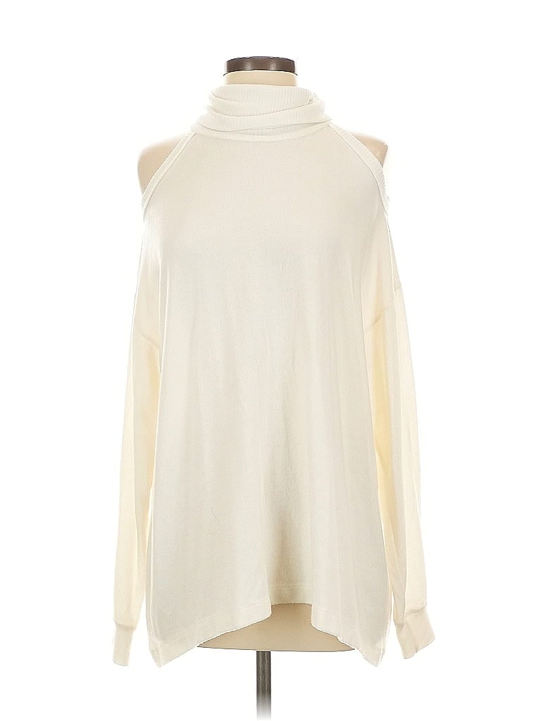 Click to view more detailed imagery on our partner's website Pre-owned Michael Stars Turtleneck Sweater In White