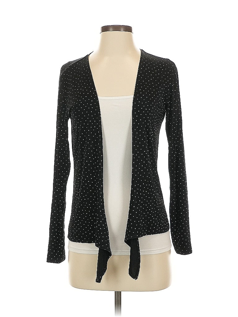 Pre-owned Travelers By Chico's Kimono In Black