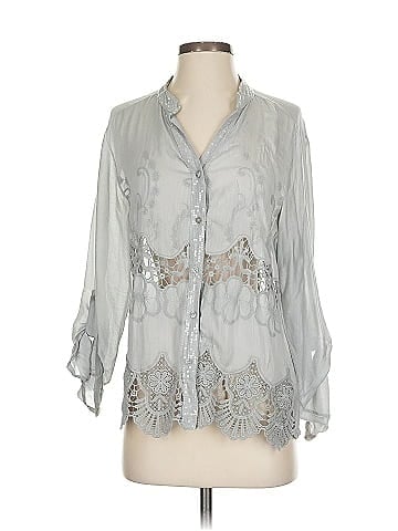 Tempo Paris 3/4 Sleeve Blouse (view 1)