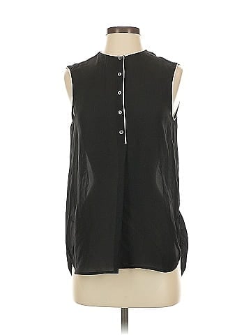 Vince. Sleeveless Silk Top (view 1)