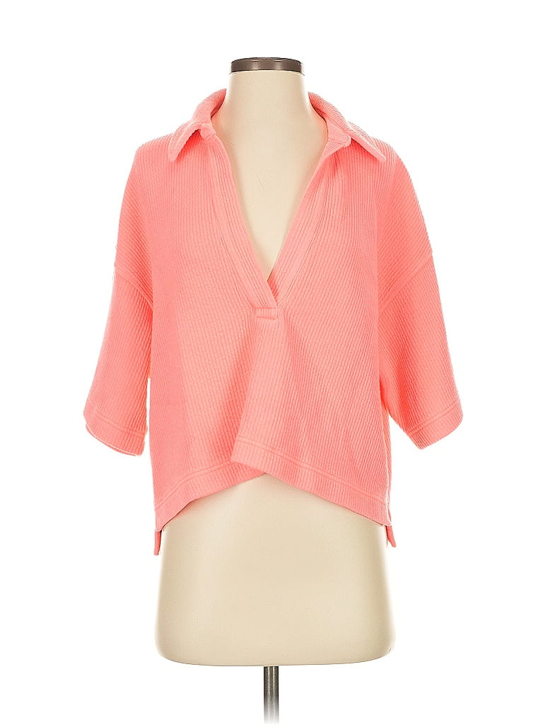 New SHE + SKY Pale pink Size S Short Sleeve Blouse main image 1