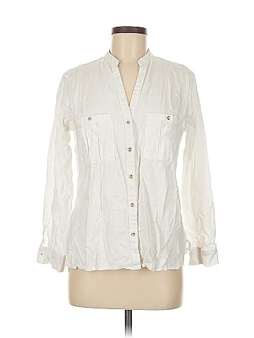 Zara Long Sleeve Button-Down Shirt (view 1)