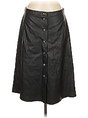 Mango Faux Leather Skirt