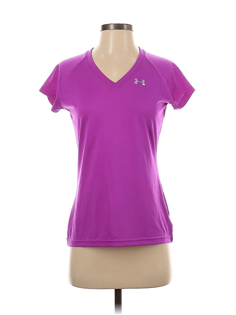 Click to view more detailed imagery on our partner's website Pre-owned Under Armour Active T-shirt In Purple