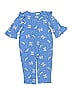 Janie and Jack 100% Cotton Blue Long Sleeve Onesie Size 12-18 mo - photo 1
