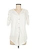 Fortune + Ivy Ivory Short Sleeve Blouse Size M - photo 1