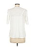 Fortune + Ivy Ivory Short Sleeve Blouse Size M - photo 2