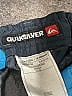 Quiksilver 100% Polyester Solid Blue Cargo Shorts 9-12 MO / 12 MO - photo 3