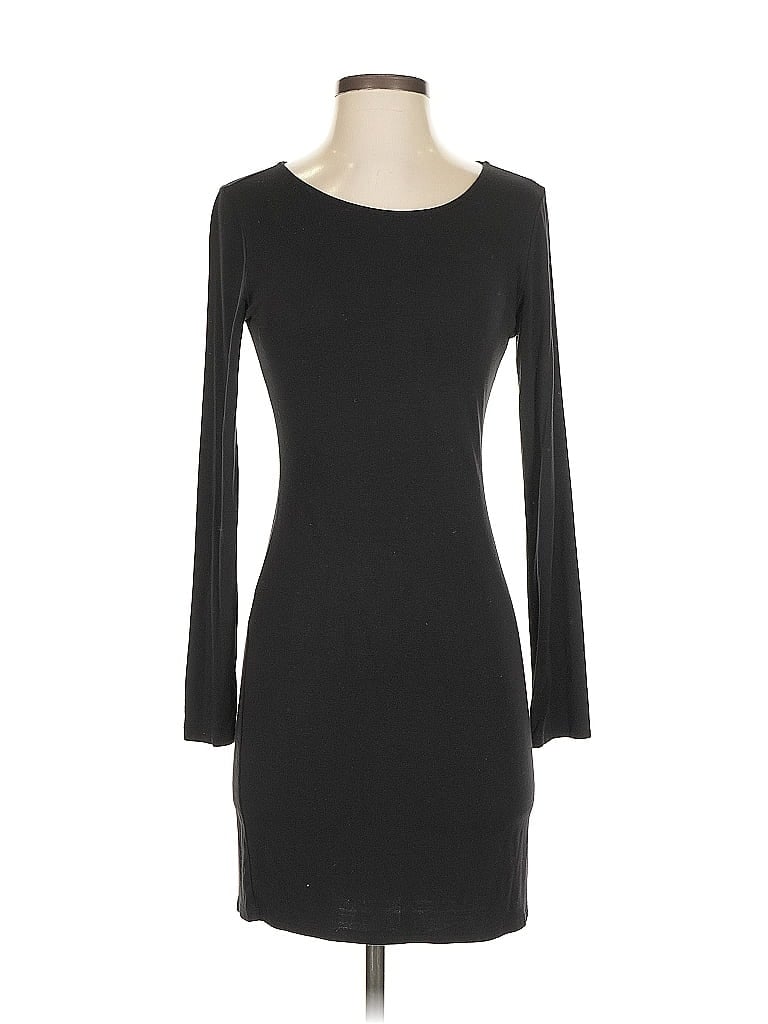 Pre-owned Lulus Casual Dress In Black